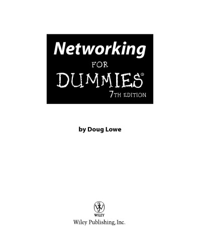 ﻿Networking For Dummies، نسخه هفتم