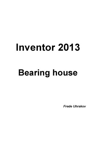 ﻿Inventor 2013 - بلبرینگ خانه