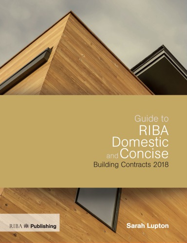 ﻿راهنمای قراردادهای ساختمانی داخلی و مختصر RIBA 2018