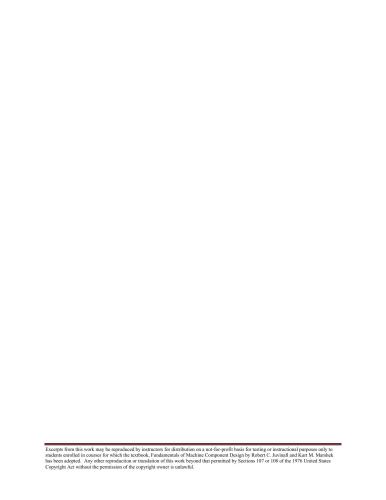 ﻿مبانی طراحی اجزای ماشین پنجم پنجم (2011، ویلی) راه حل های مربی رابرت سی جوینال، کرت ام مارشک - .zip