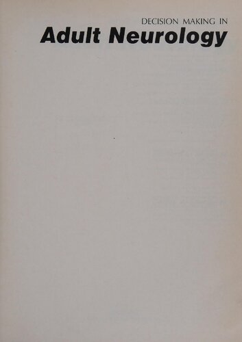 ﻿تصمیم گیری در نورولوژی بزرگسالان - سال 1993