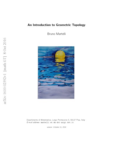 ﻿مقدمه ای بر توپولوژی هندسی