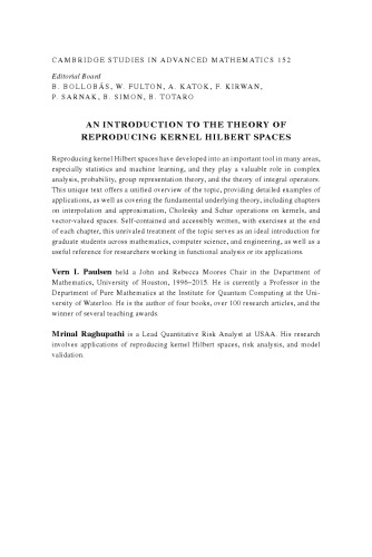 ﻿مقدمه ای بر نظریه بازتولید فضاهای هیلبرت هسته