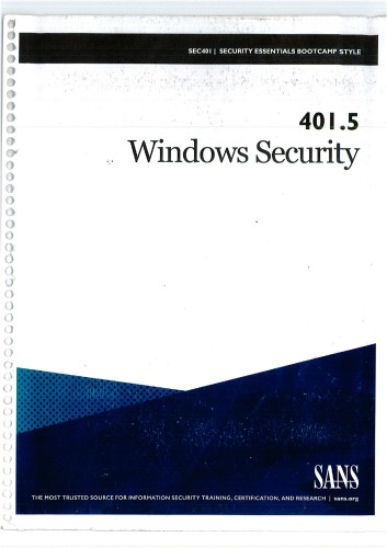 ﻿401.5 - امنیت ویندوز