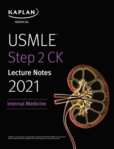 ﻿USMLE مرحله 2 یادداشتهای سخنرانی CK 2021: طب داخلی