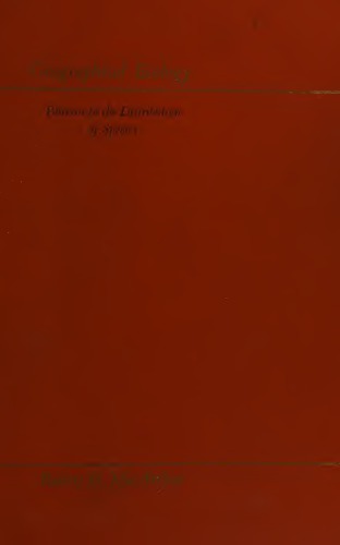 ﻿بوم شناسی جغرافیایی: الگوهایی در توزیع گونه ها