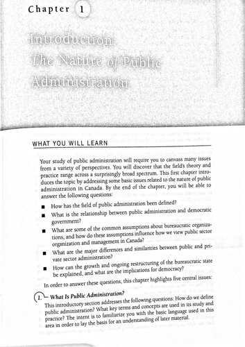 ﻿درک مدیریت دولتی کانادا: مقدمه ای بر تئوری و عمل