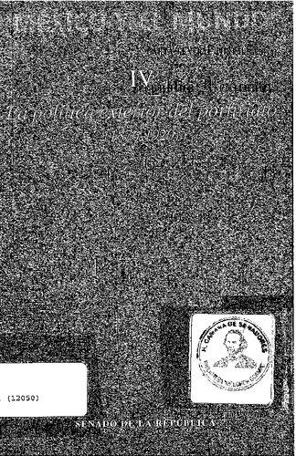 ﻿مکزیک و جهان تاریخچه روابط خارجی آن. جلد 4