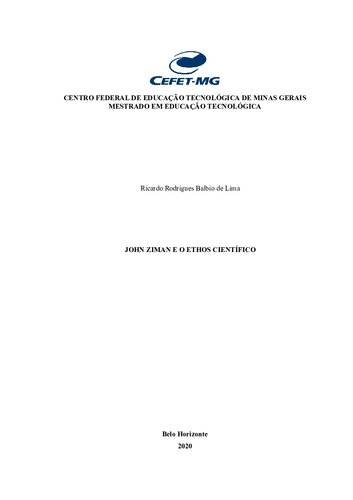 ﻿جان زیمان و اخلاق علمی