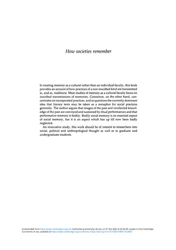 ﻿چگونه جوامع به یاد می آورند