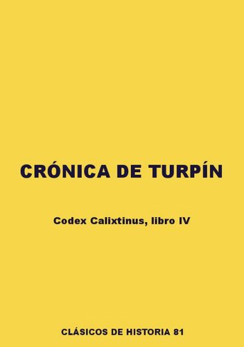﻿Chronicle of Turpín (Codex Calixtino، کتاب چهارم)