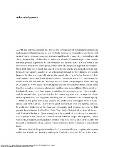 ﻿شاهد مادی: رسانه ها، پزشکی قانونی، شواهد