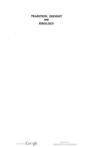 ﻿سنت، مخالفت و ایدئولوژی: مقالاتی به افتخار رومیلا تاپار