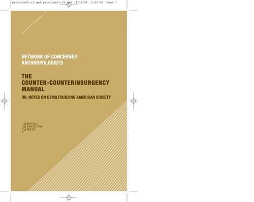 ﻿ضد شورش آمریکا: علوم انسانی و زمین انسانی