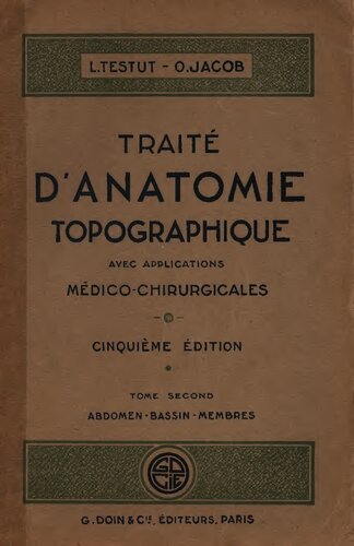 ﻿رساله در آناتومی توپوگرافی