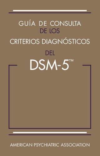 ﻿راهنمای مرجع به معیارهای تشخیصی DSM-5