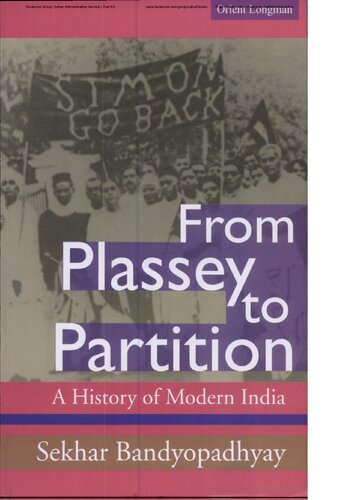 ﻿از Plassey تا Partition: A History of Modern India