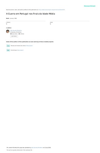 ﻿جنگ در پرتغال در پایان قرون وسطی