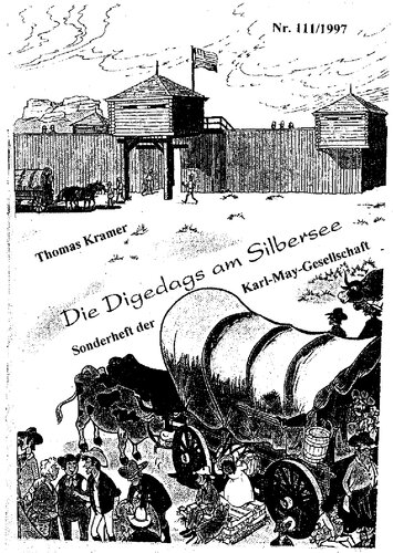 ﻿Digedags در Silbersee. به دنبال کارل می در کمیک موزاییک GDR