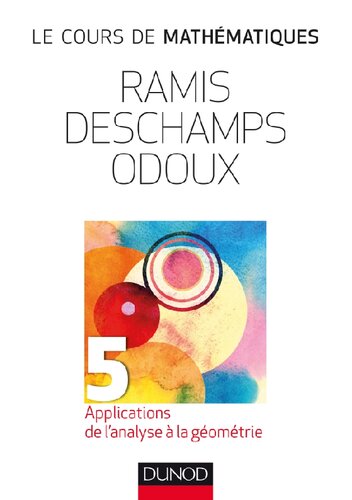 ﻿دوره ویژه ریاضی [جلد 5، کاربردهای تحلیل در هندسه]