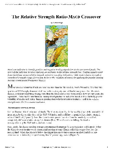 ﻿نسبت قدرت نسبی - کراس اوور Macd