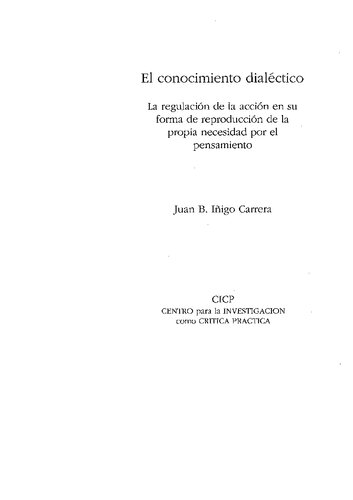 ﻿دانش دیالکتیکی تنظیم کنش به شکل بازتولید نیاز خود از طریق فکر