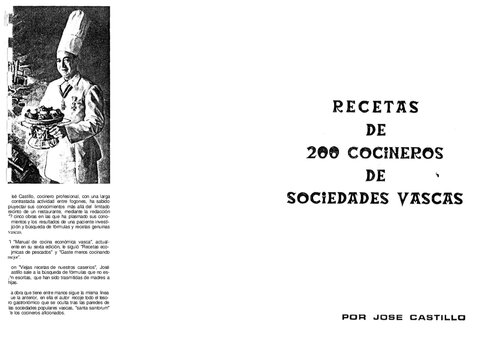 ﻿دستور العمل های 200 سرآشپز از جوامع باسک