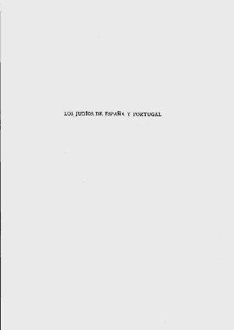 ﻿تاریخ یهودیان اسپانیا و پرتغال جلد 3