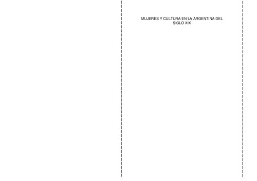 ﻿زنان و فرهنگ در قرن نوزدهم آرژانتین