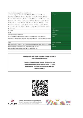 ﻿هژمونی فرهنگی و سیاست تفاوت