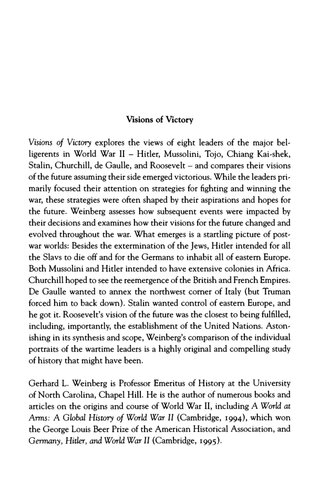 ﻿چشم انداز پیروزی: امیدهای هشت رهبر جنگ جهانی دوم