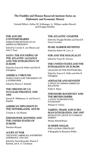 ﻿سامنر ولز: استراتژیست جهانی FDR