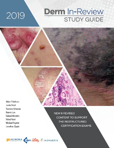 ﻿راهنمای مطالعه مروری Derm 2019-2020