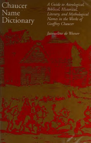 ﻿دیکشنری نام Chaucer