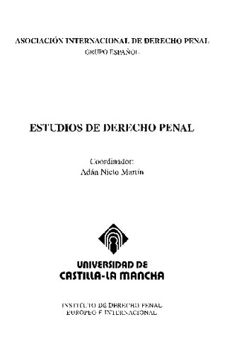 ﻿مطالعات حقوق جزا (اسپانیا)