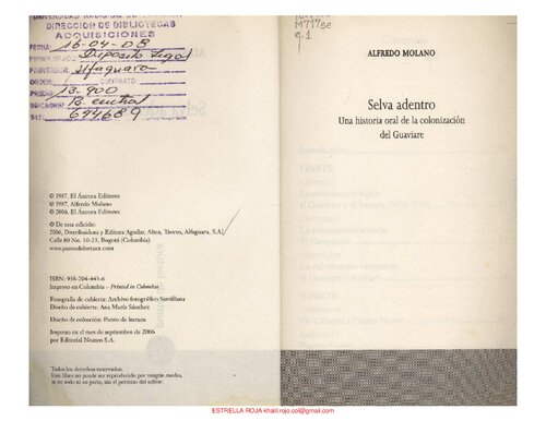 ﻿جنگل داخل. تاریخ شفاهی استعمارگران گواویار