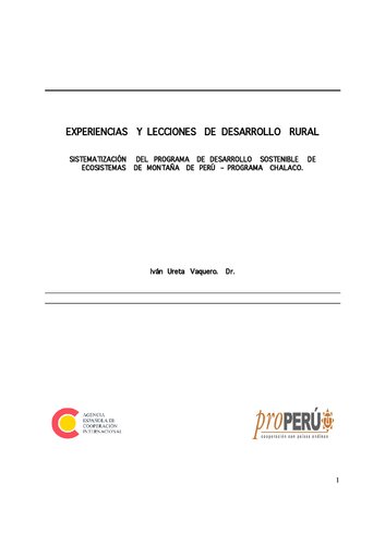 ﻿تجربیات و درس های توسعه روستایی