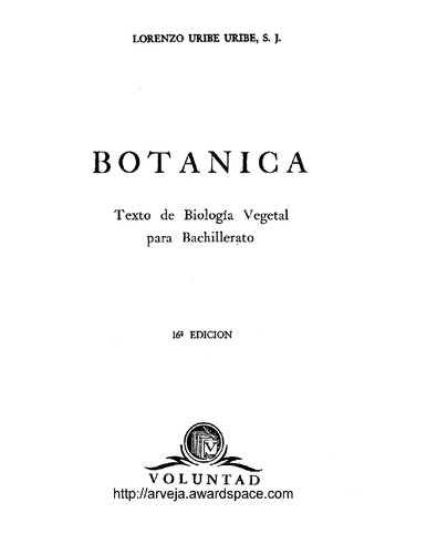 ﻿گیاه شناسی برای دبیرستان