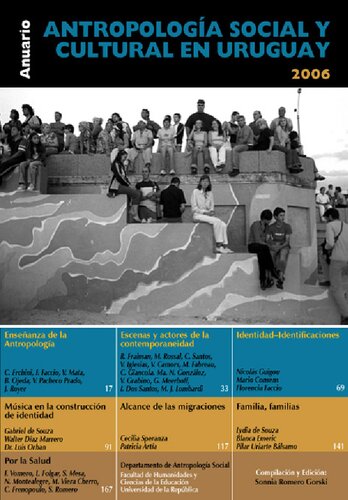﻿سالنامه انسان شناسی اجتماعی و فرهنگی در اروگوئه 2006