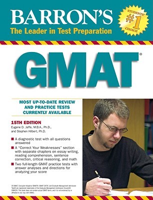 ﻿Barron's GMAT: Barrons How to Prepared for Graduate Management Test Admission Test (Gmat)، 11 ed