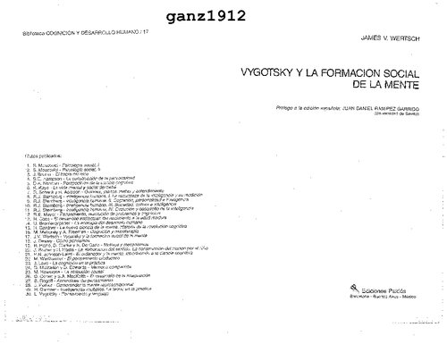 ﻿ویگوتسکی و شکل گیری اجتماعی ذهن