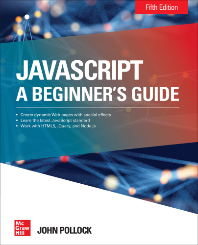 ﻿JavaScript A Beginner's Guide ویرایش پنجم، ویرایش پنجم