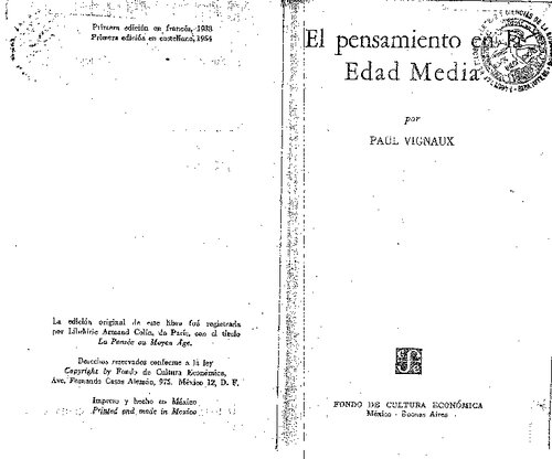 ﻿اندیشه در قرون وسطی