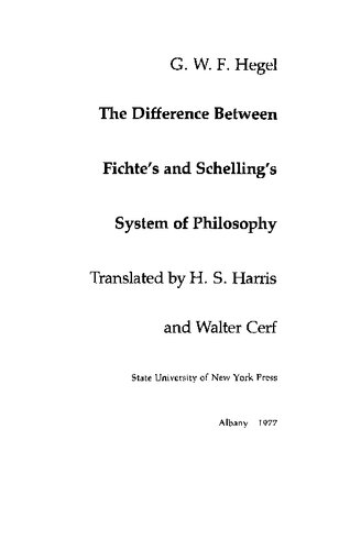 ﻿تفاوت بین سیستم فلسفه فیشته و شلینگ
