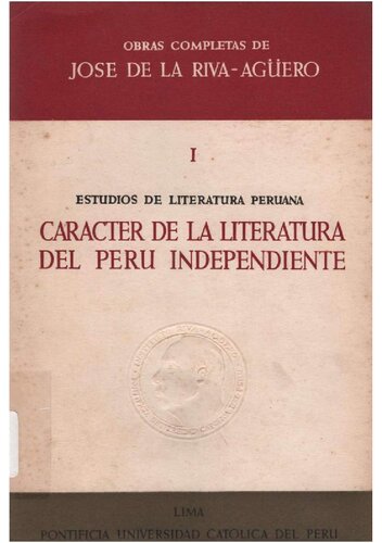 ﻿شخصیت ادبیات پرو مستقل. مطالعات ادبیات پرو