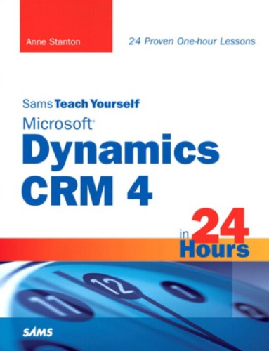 ﻿سامز Microsoft Dynamics CRM 4 را در 24 ساعت به خودتان آموزش دهید