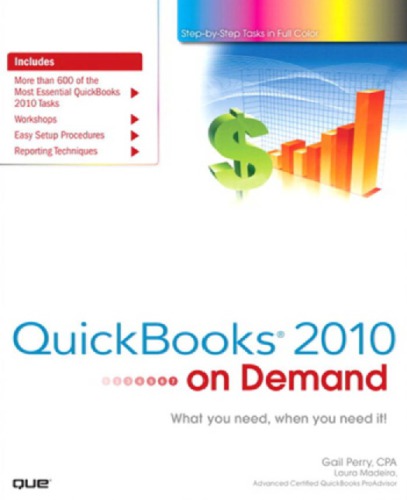 ﻿Quickbooks 2010 در صورت تقاضا