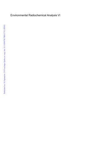 ﻿تجزیه و تحلیل رادیوشیمیایی محیطی VI