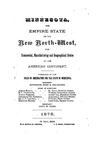 ﻿مینه سوتا، ایالت امپراتوری شمال غربی جدید: مرکز تجاری، تولیدی و جغرافیایی قاره آمریکا