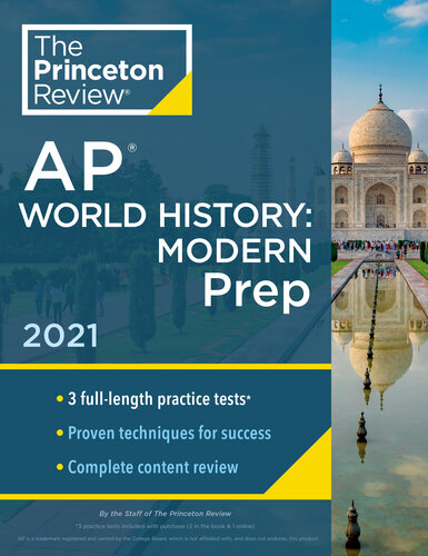 ﻿AP World History Modern: Practice Tests + Complete Content Review + Strategies & Techniques